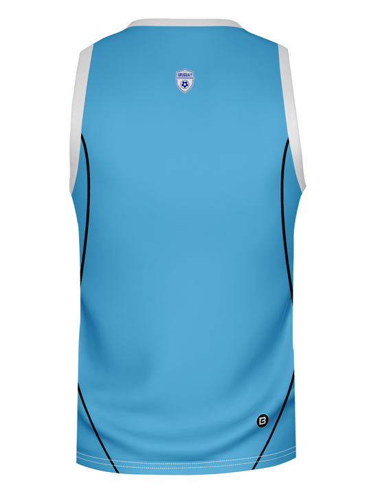 Bench Clearers Uruguay World Collection Tank - 3D BACK