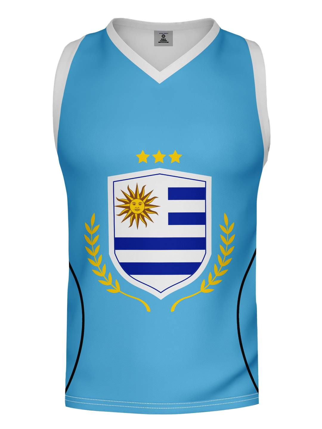 Bench Clearers Uruguay World Collection Tank - 3D FRONT