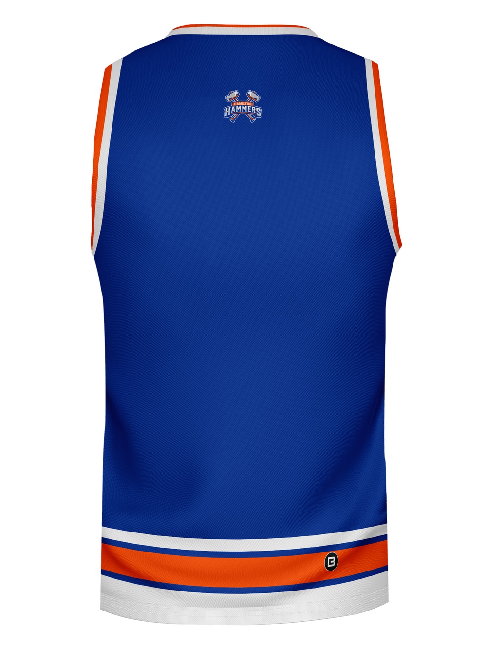 Bench Clearers Hamilton Hammers Hockey Tank - 3D BACK