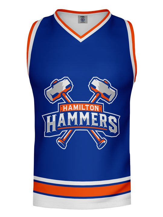 Bench Clearers Hamilton Hammers Hockey Tank - 3D FRONT