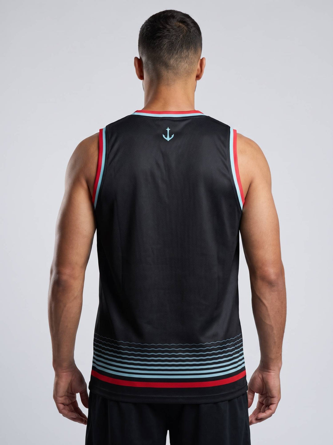 Bench Clearers Seattle Kraken Abyss Alternate Hockey Tank - MODEL BACK