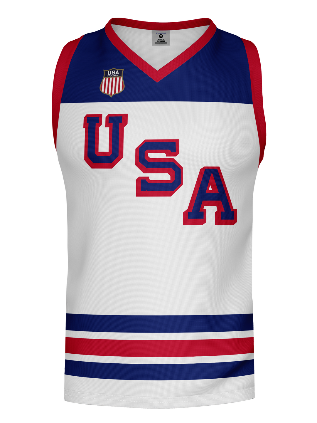 USA Hockey Nations 2026 Away Hockey Tank - FRONT