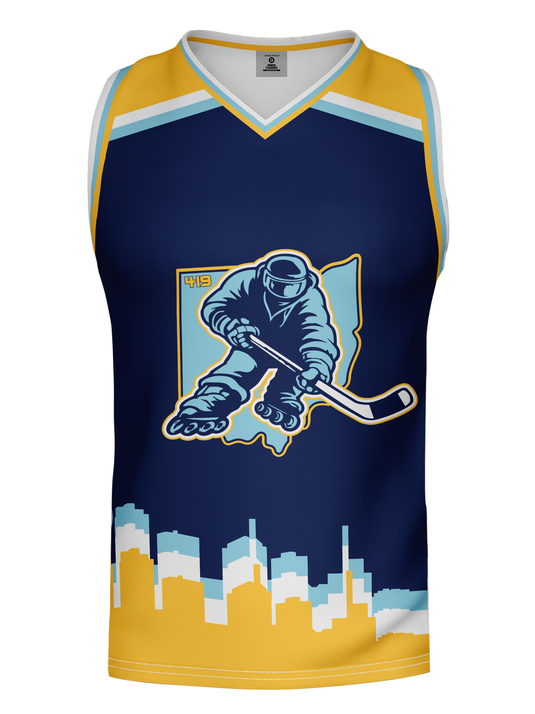Bench Clearers XRHL 419 Bladers Hockey Tank - FRONT