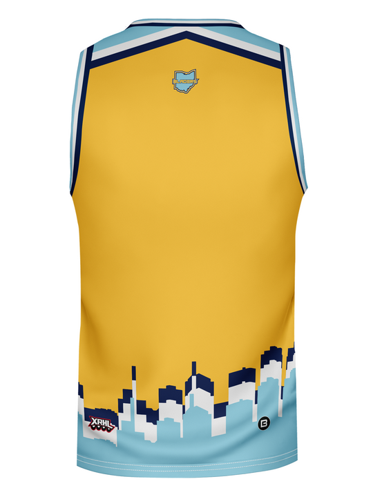 Bench Clearers XRHL 419 Bladers Alternate Hockey Tank - BACK