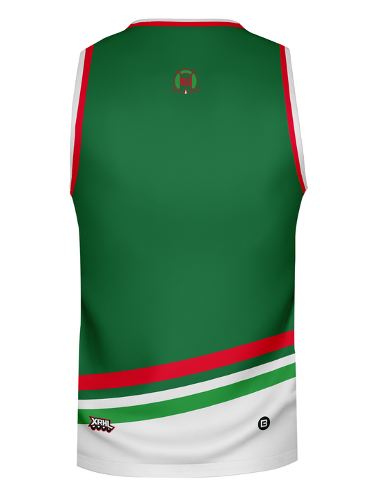 Bench Clearers XRHL Maumee Bay Ghost Frogs Alternate Hockey Tank - BACK
