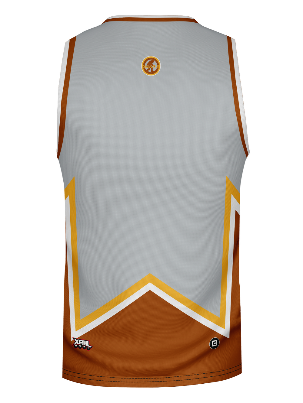 Bench Clearers XRHL Toledo Sasquatch Hockey Tank - BACK