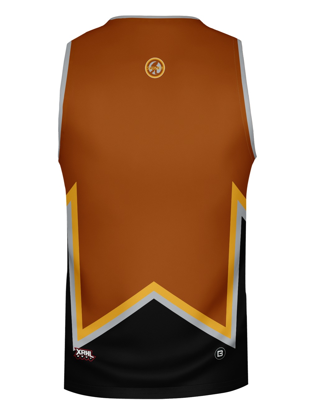 Bench Clearers XRHL Toledo Sasquatch Alternate Hockey Tank - BACK