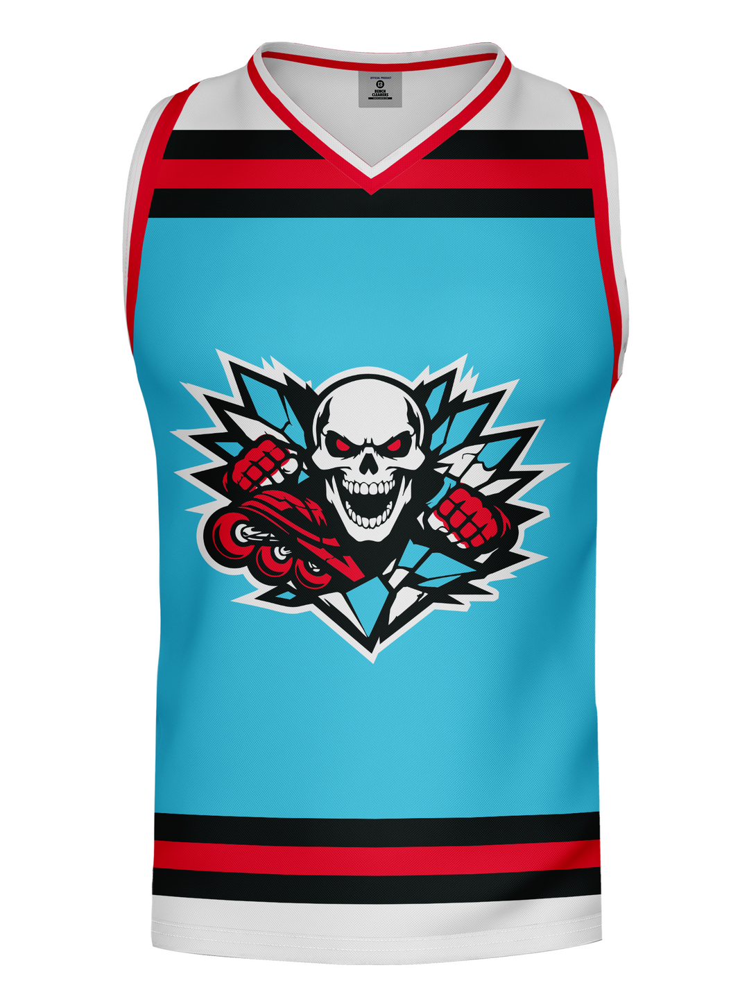 Bench Clearers XRHL Glass City Pain Hockey Tank - FRONT
