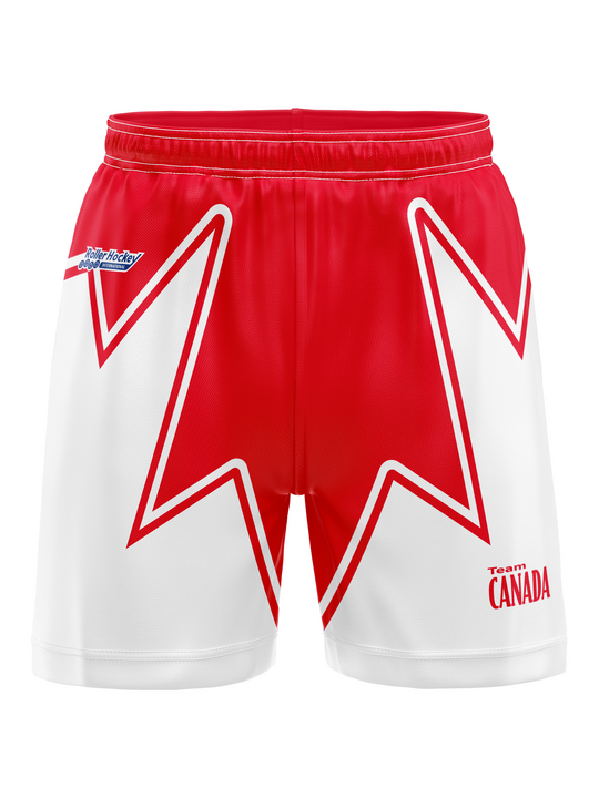 Bench Clearers RHI Team Canada World Collection Hockey Shorts