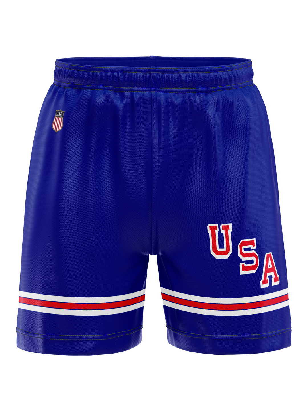 Bench Clearers USA Hockey Nations 2026 Royal Hockey Shorts