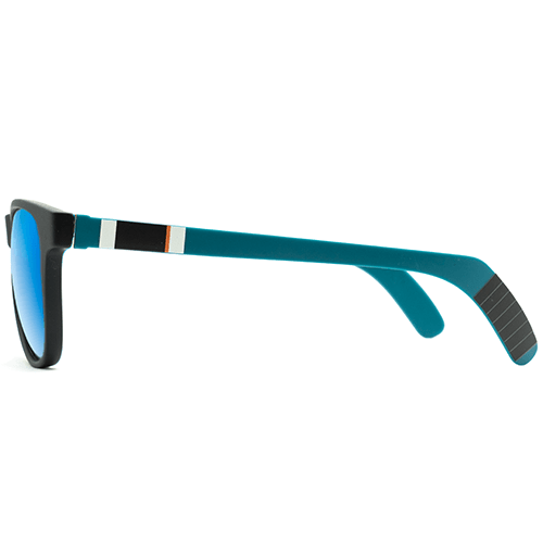 San Jose Pro Series Sunglasses sunglasses Blade Shades Wayfarer Polarized Sunglasses  | BenchClearers Hockey Apparel