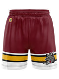 Chicago Wolves Hockey Shorts - Front