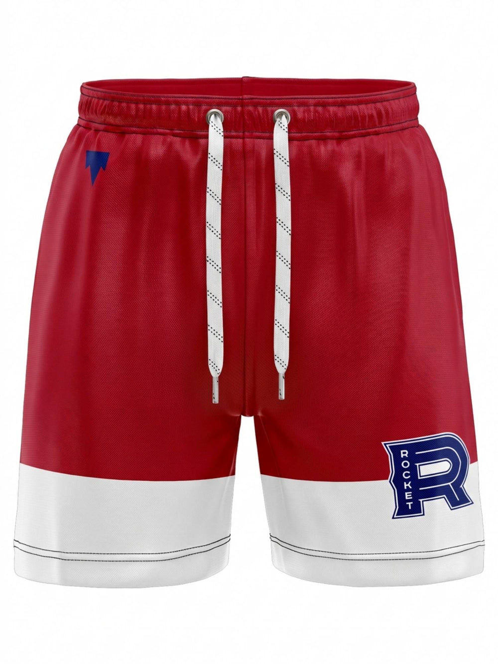  Bench Clearers Laval Rocket Hockey Shorts - 3D FRONT