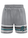 San Jose Barracuda Hockey Shorts - Front