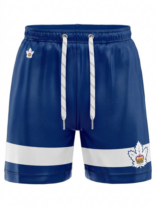  Bench Clearers Toronto Marlies Hockey Shorts - 3D FRONT