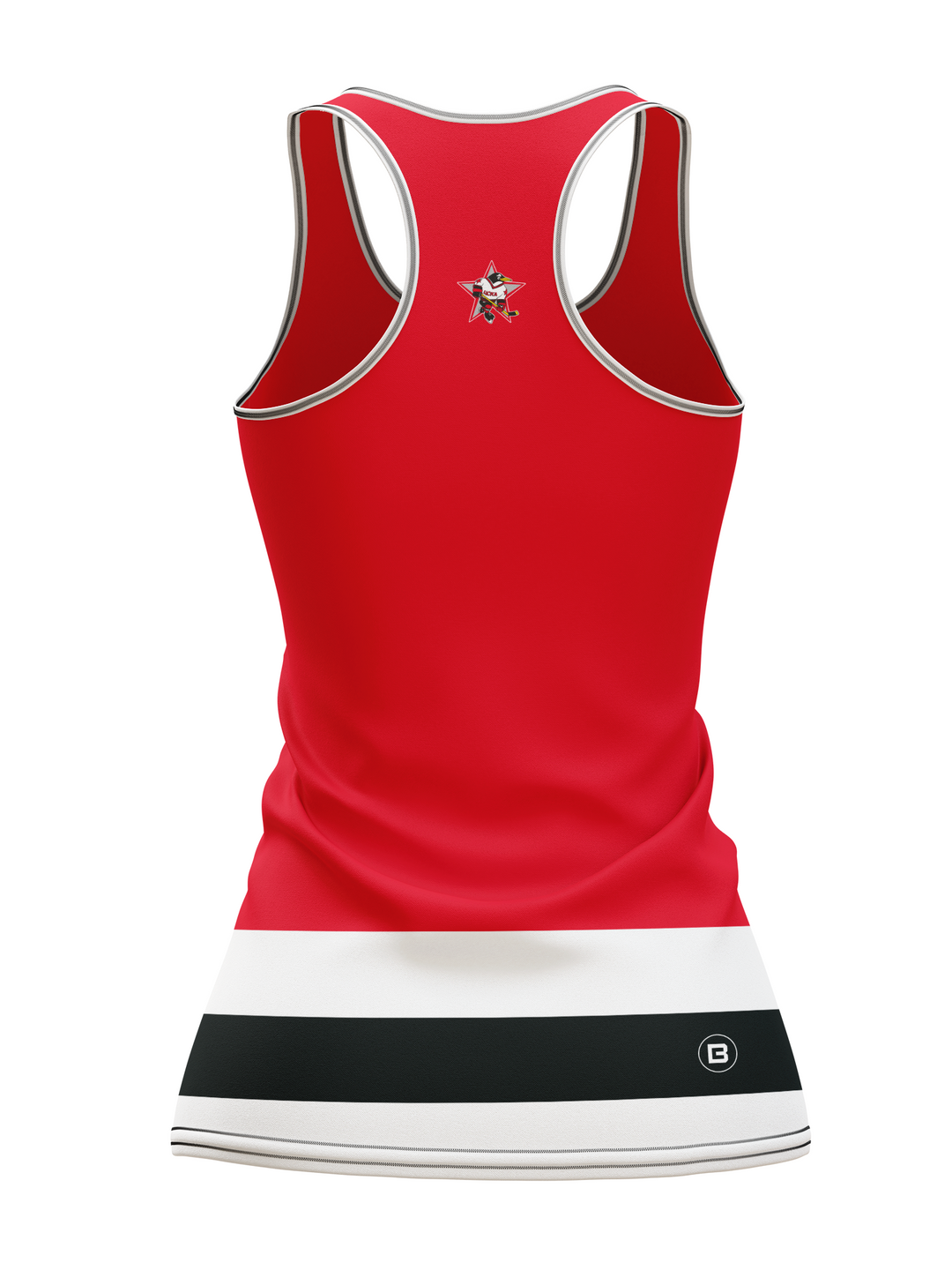 Russian Penguins Women's Racerback Hockey Tank