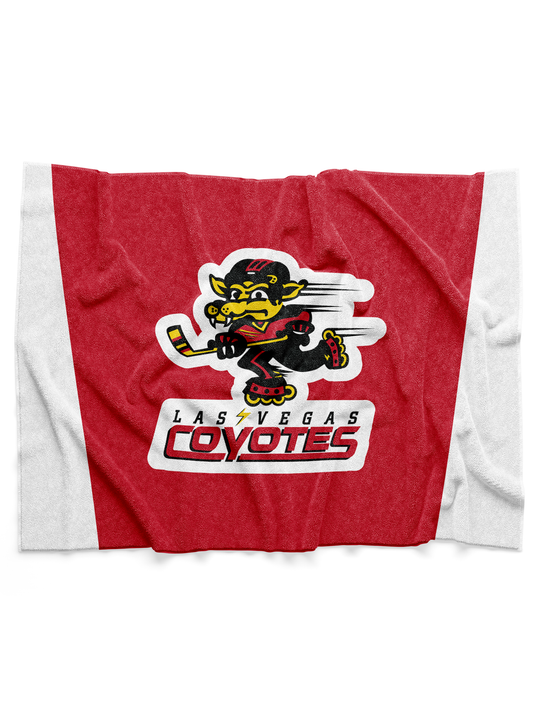 Las Vegas Coyotes Sherpa Blanket