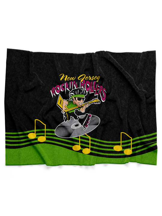 New Jersey Rockin' Rollers Sherpa Blanket