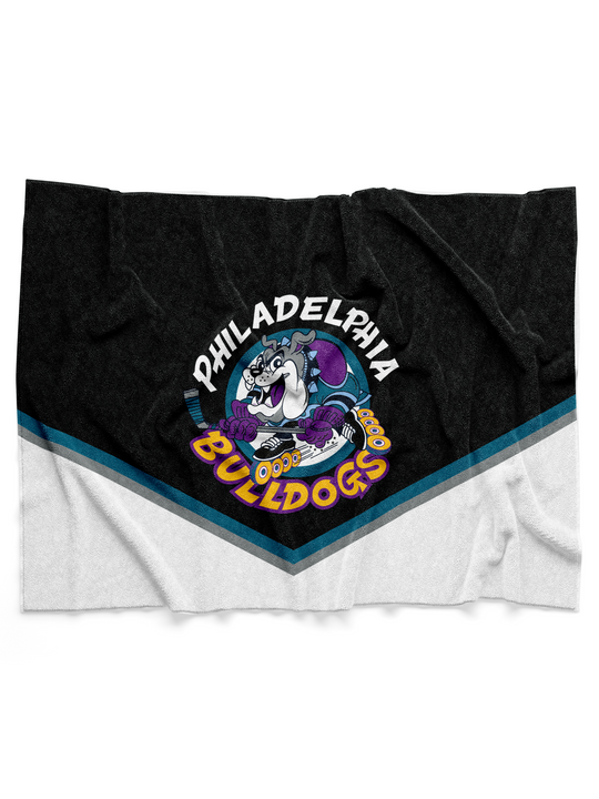 Philadelphia Bulldogs Sherpa Blanket