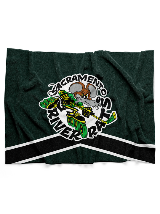 Sacramento River Rats Sherpa Blanket