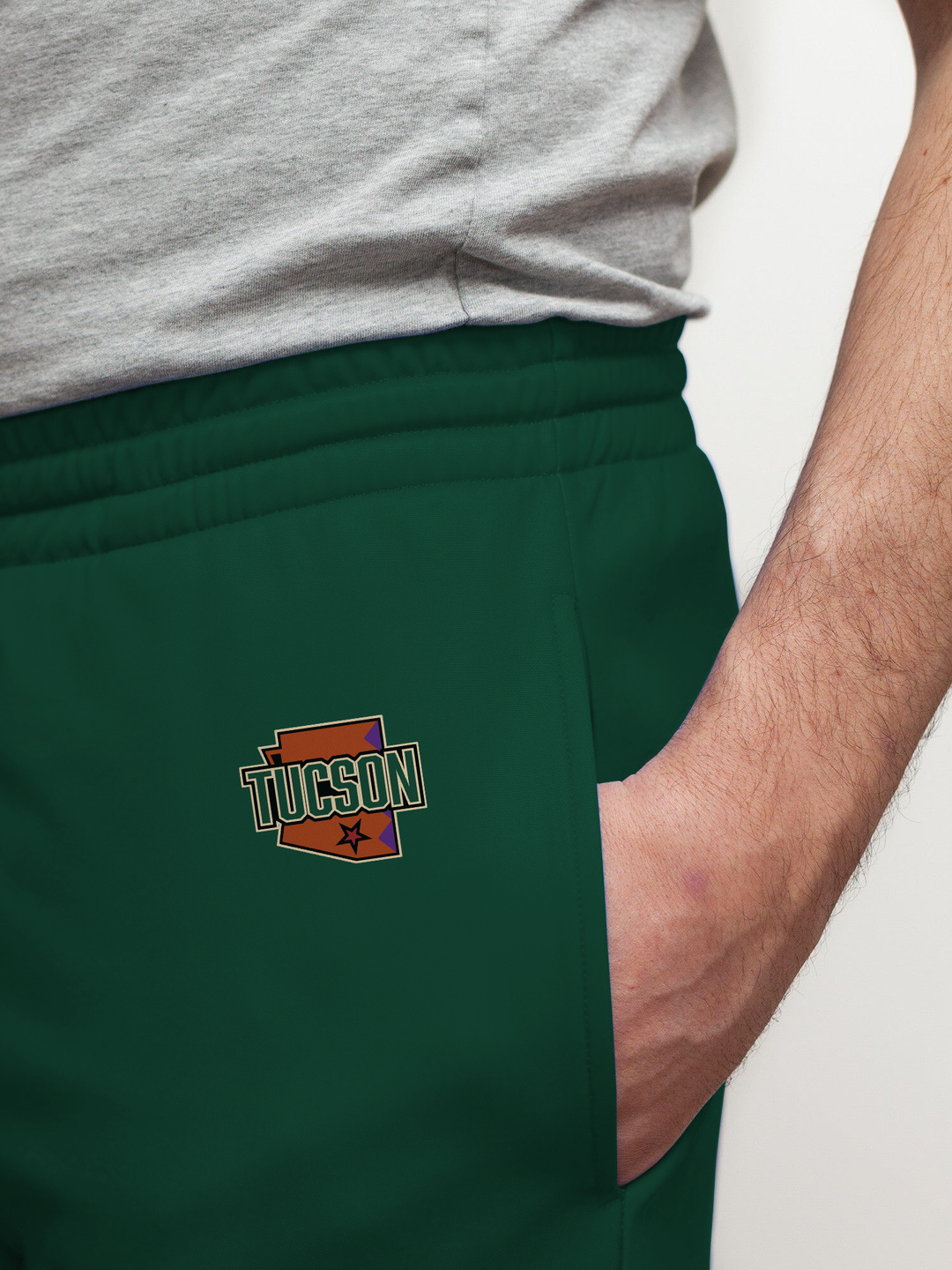 Bench Clearers Tucson Roadrunners 2026 "Kachina" Alternate Hockey Jogger Pants - SIDE LOGO