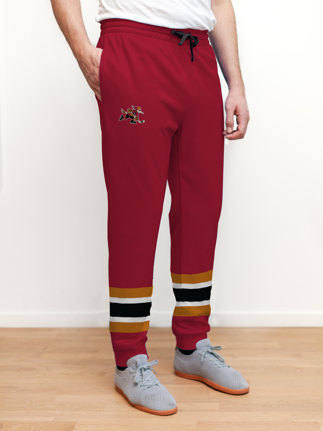 Bench Clearers Tucson Roadrunners 2026 Hockey Jogger Pants - 3D FRONT
