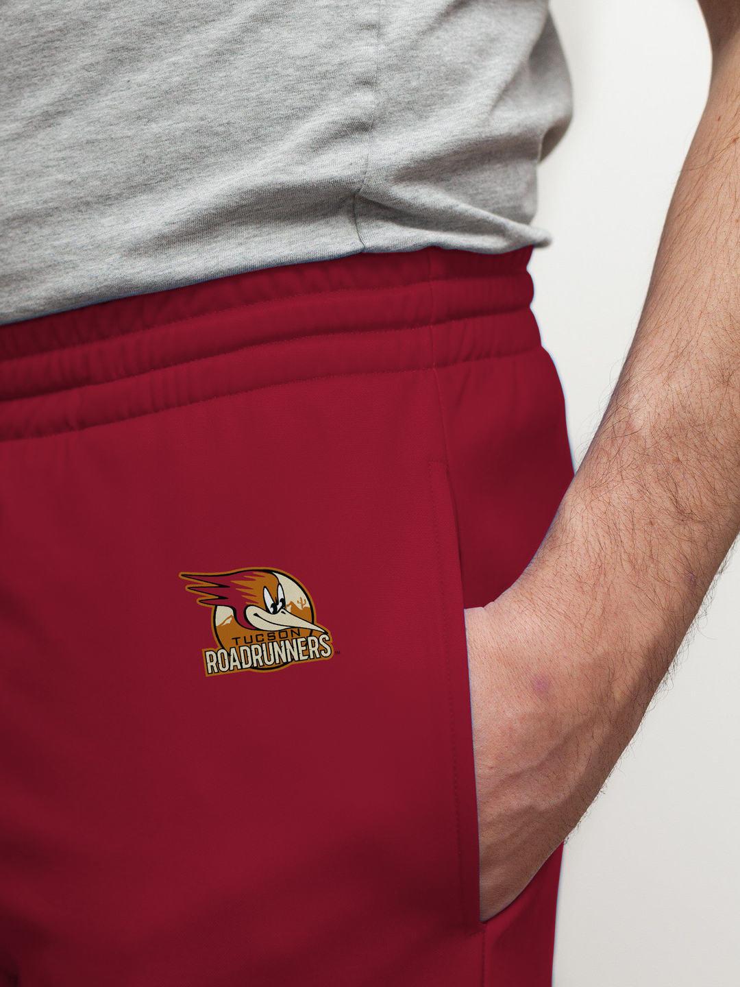 Bench Clearers Tucson Roadrunners 2026 Hockey Jogger Pants - SIDE LOGO