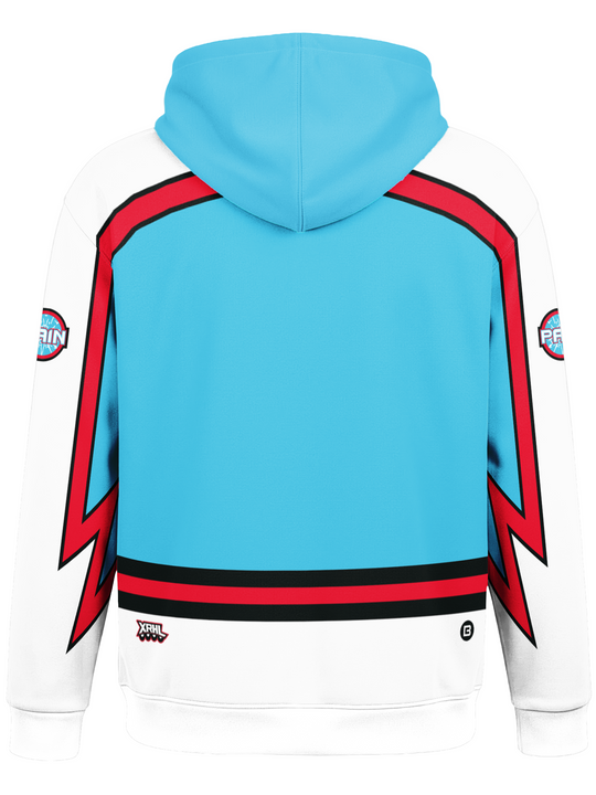 Bench Clearers XRHL Glass City Pain Hockey Hoodie - BACK