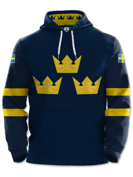 Sweden Nations 2026 Hockey Hoodie