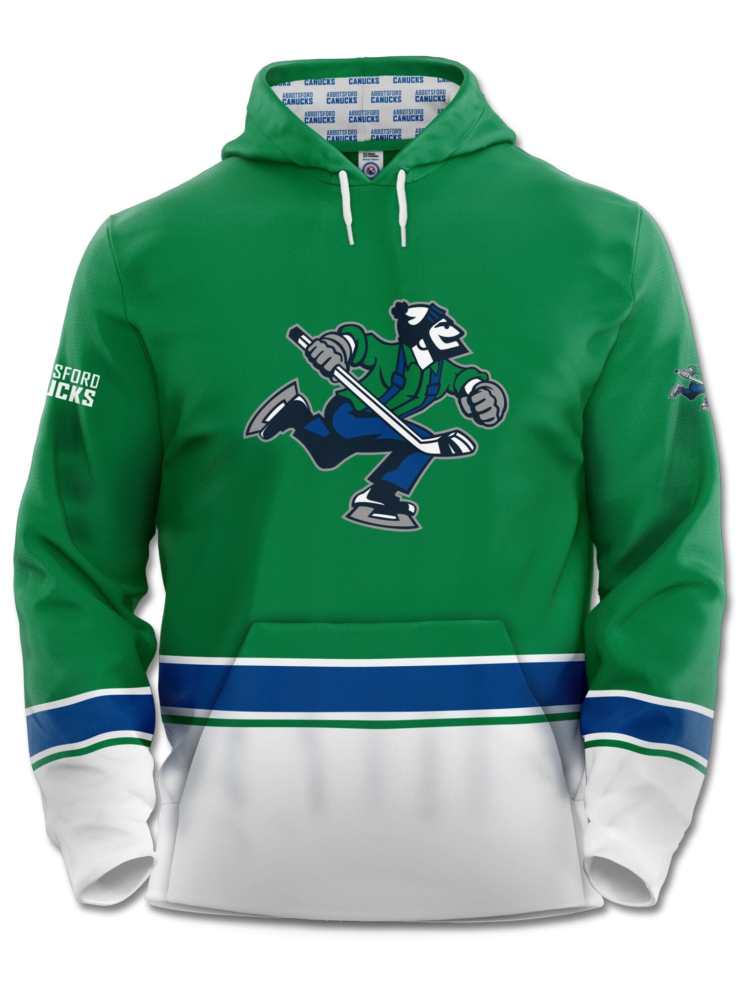 Abbotsford Canucks Hockey Hoodie - FRONT