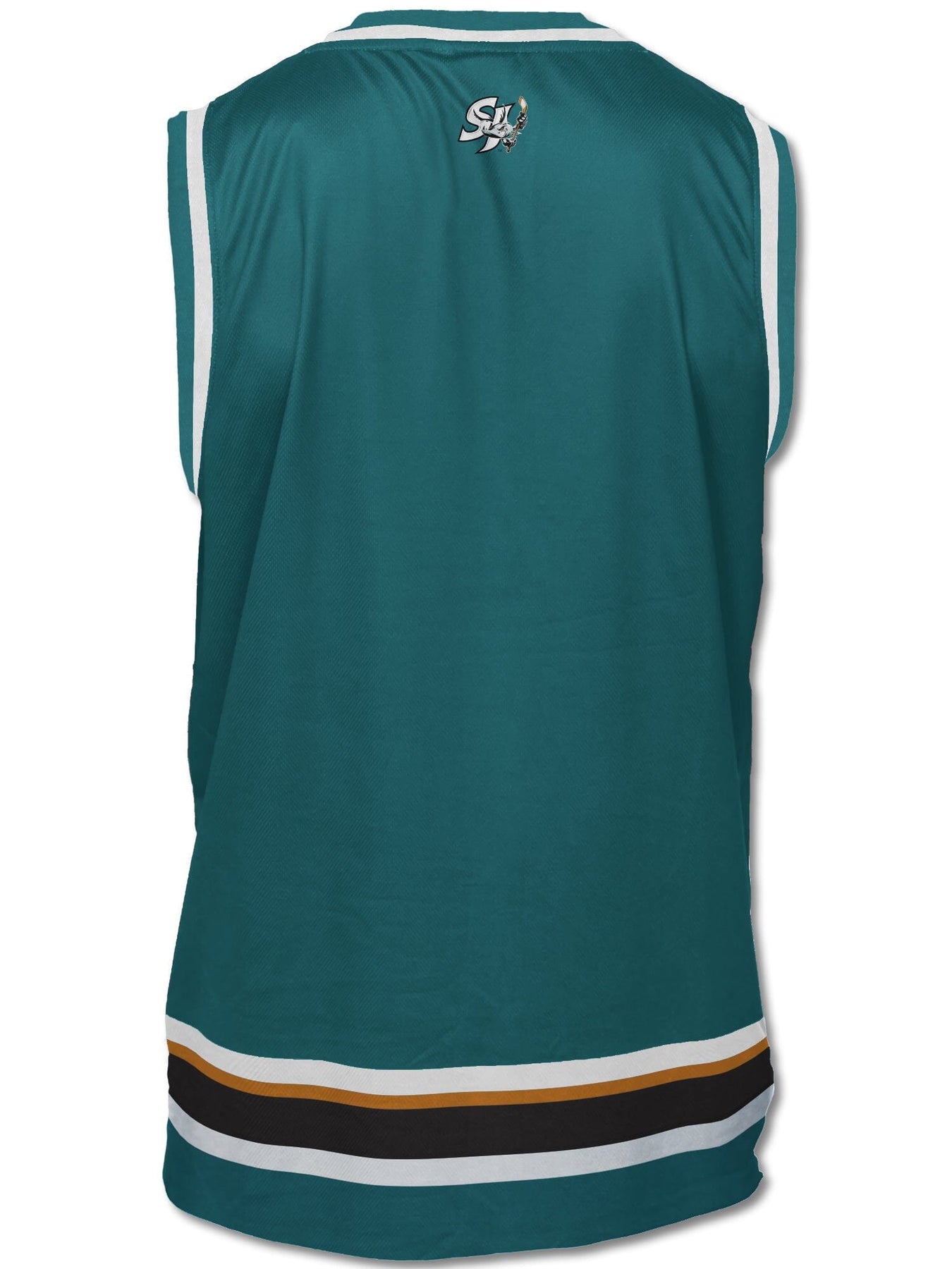 Bench Clearers San Jose Barracuda Teal Alternate Hockey Tank | BenchClearers – Bench ...