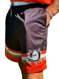 Anaheim Ducks 2024 Mesh Hockey Shorts - Front 1