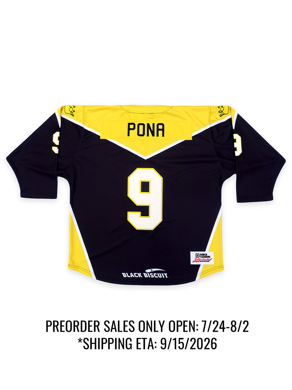 Anaheim Bullfrogs Elite Pro Embroidered Hockey Jersey *PREORDERS OPEN: 7/24-8/2*