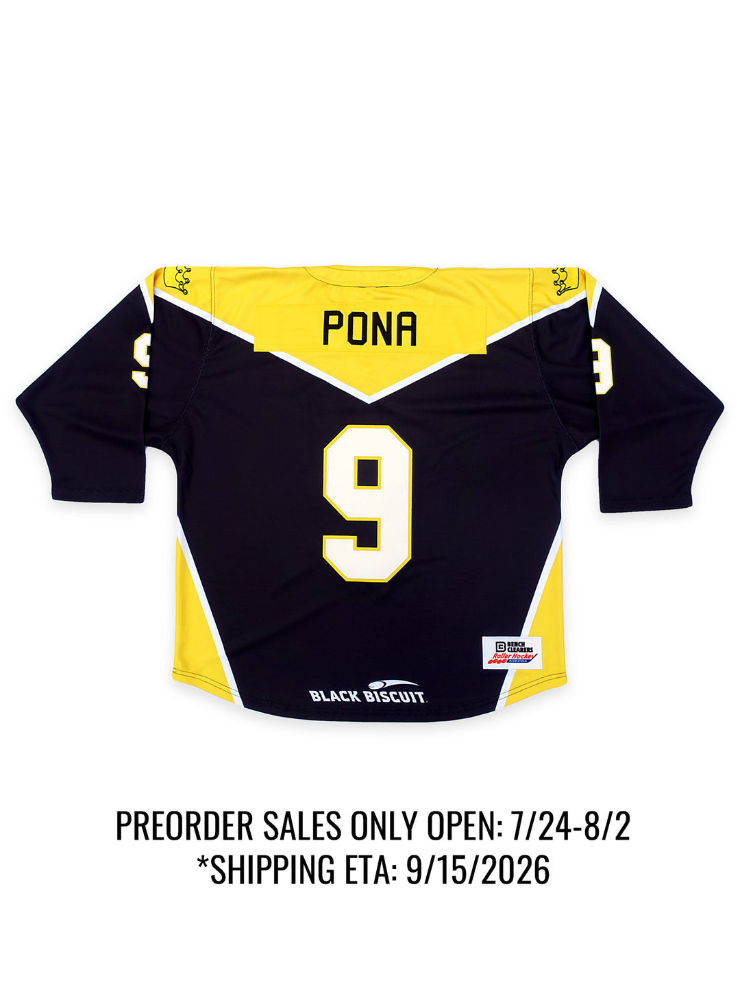Anaheim Bullfrogs Elite Pro Embroidered Hockey Jersey *PREORDERS OPEN: 7/24-8/2*