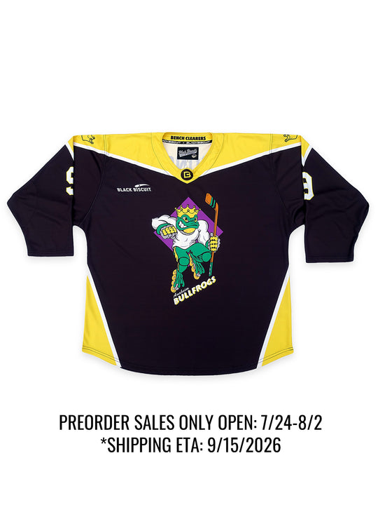 Anaheim Bullfrogs Flyweight Premier Hockey Jersey *PREORDERS OPEN: 7/24-8/2*