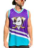 Anaheim Ducks Purple Retro Alternate Hockey Tank