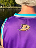 Anaheim Ducks Purple Retro Alternate Hockey Tank