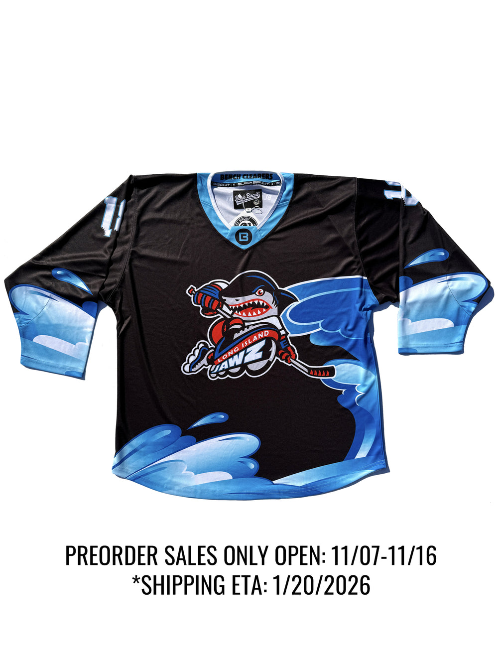 Long Island Jawz Flyweight Premier Hockey Jersey*PREORDER CLOSED*JOIN WAITLIST*
