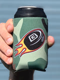 BC Camo Green Can Cooler - BACK