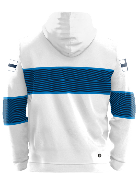Finland Nations 2026 Away Hockey Hoodie