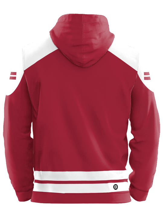 Latvia Nations 2026 Hockey Hoodie