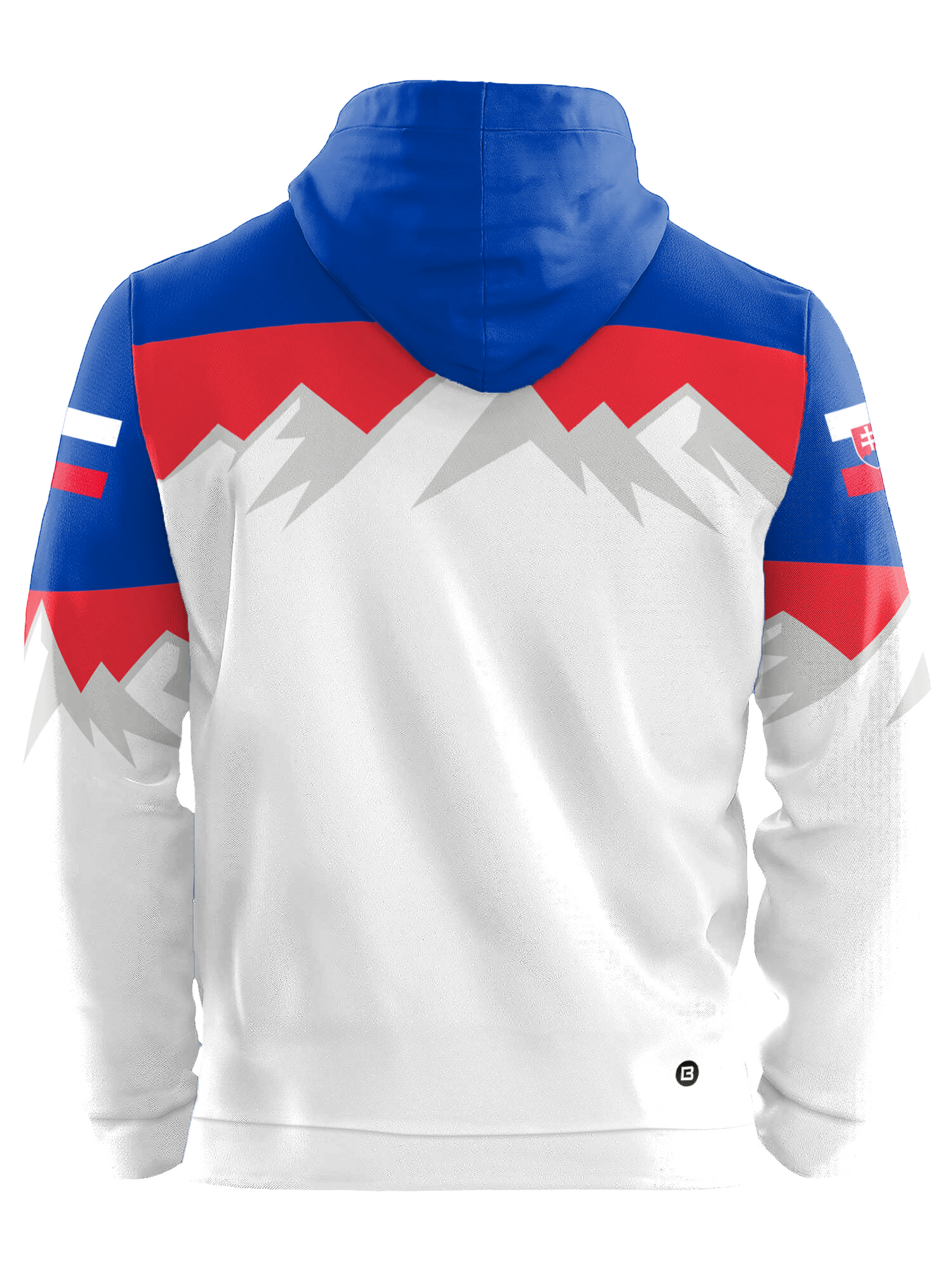 Bench Clearers Slovakia Nations 2026 Away Hockey Hoodie | BenchClearers – Bench Clearers