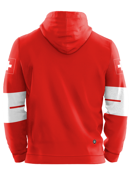 Switzerland Nations 2026 Hockey Hoodie