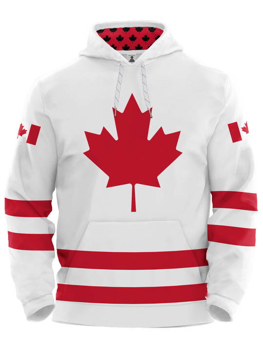 Canada Nations 2026 Away Hockey Hoodie