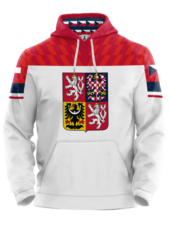 Czech Republic Nations 2026 Away Hockey Hoodie