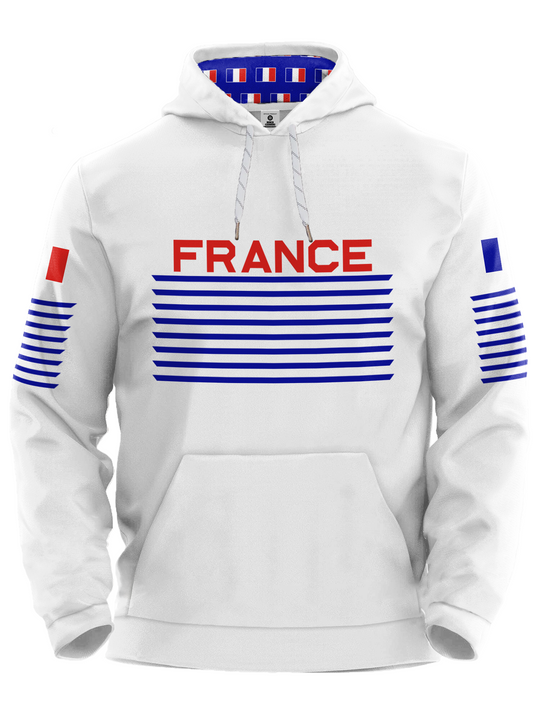 France Nations 2026 Away Hockey Hoodie