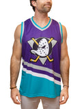 Anaheim Ducks Purple Retro Alternate Hockey Tank