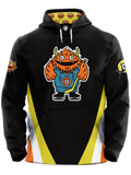 Bench Clearers Halloween 2024 Hockey Hoodie - Front