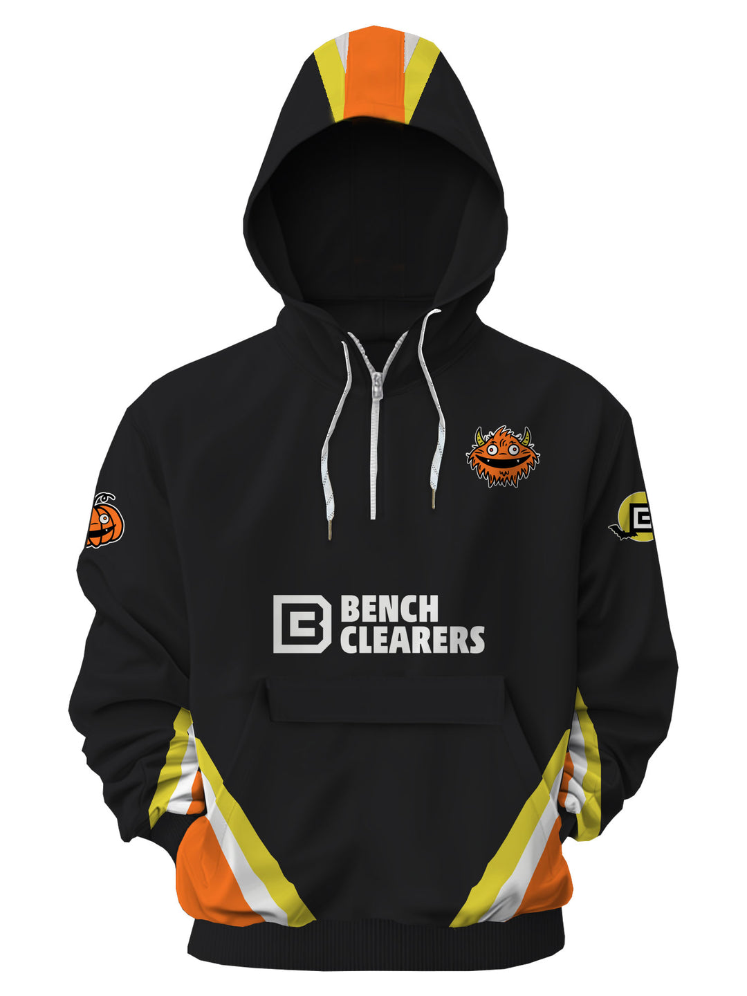Bench Clearers Halloween 2024 Hockey Windbreaker - FRONT
