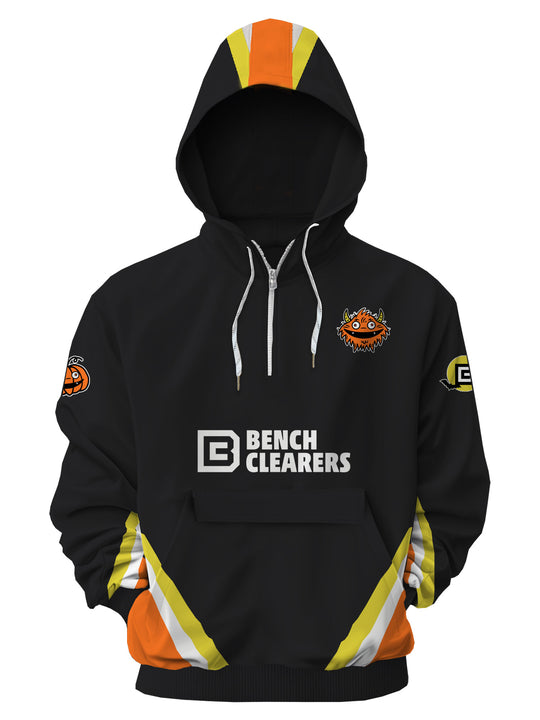 Bench Clearers Halloween 2024 Hockey Windbreaker - FRONT